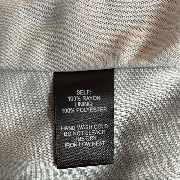 Lulus Fiorire Slate Blue Floral Print Wrap Maxi Dress 20577 - Picture 11 of 13